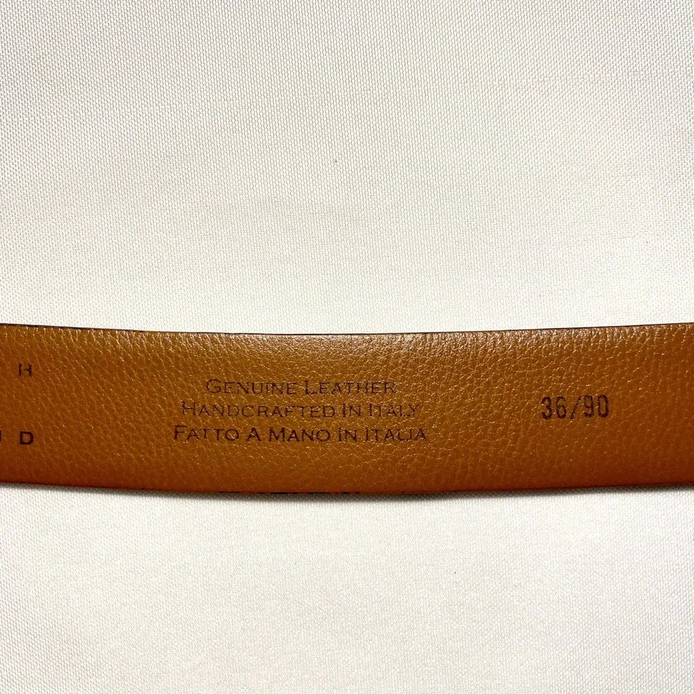 Leather Belt Joseph Abboud Italy
